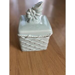 Apropos Home Collection Turquoise Shell Beach Ceramic Box